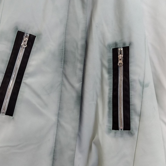 New Derek Lam 10 Crosby Fox Fur Trim Down Parka M - Picture 3 of 7